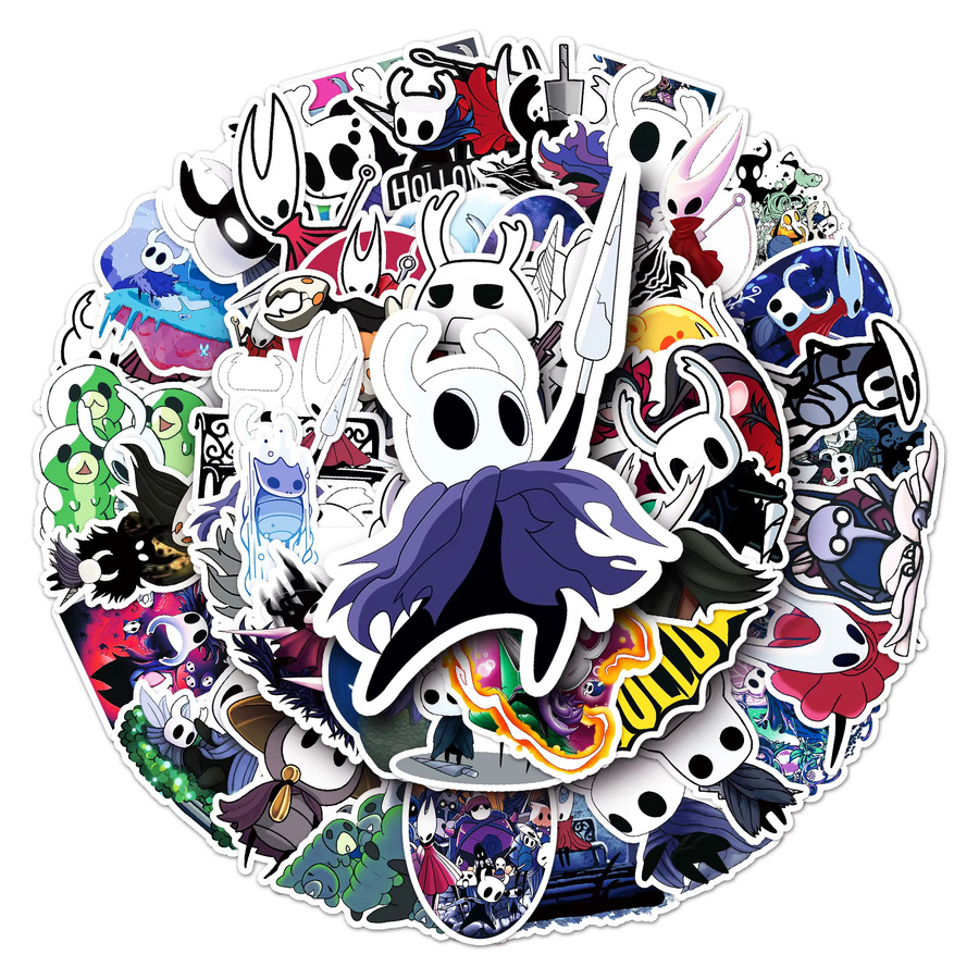 Bandai Hollow Knight Graffiti-Aufkleber, 50 Stück - Bild 2