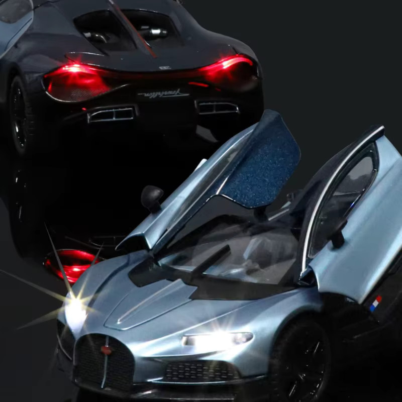 Maisto Bugatti Tourbillon Supercar Automodell, 1:24, Metall, mit Licht und Sound - Bild 1