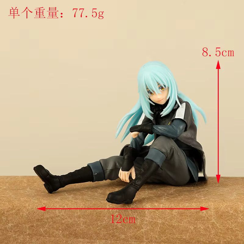 Bandai Anime Figur Tensei Shitara Slime Datta Ken Rimuru Tempest Shuna Shion Modell aus PVC, Multicolor, Höhe: 8,5 cm - Bild 1