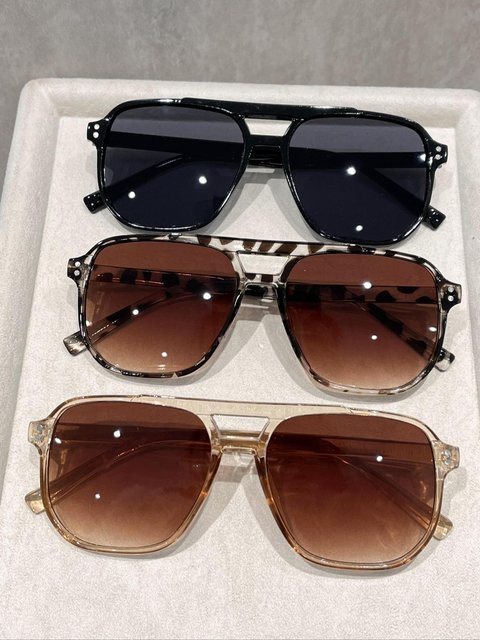 Fairmarry Korrektionsbrille, Unisex, Vollrand, Square, Kunststoff, black - Bild 1