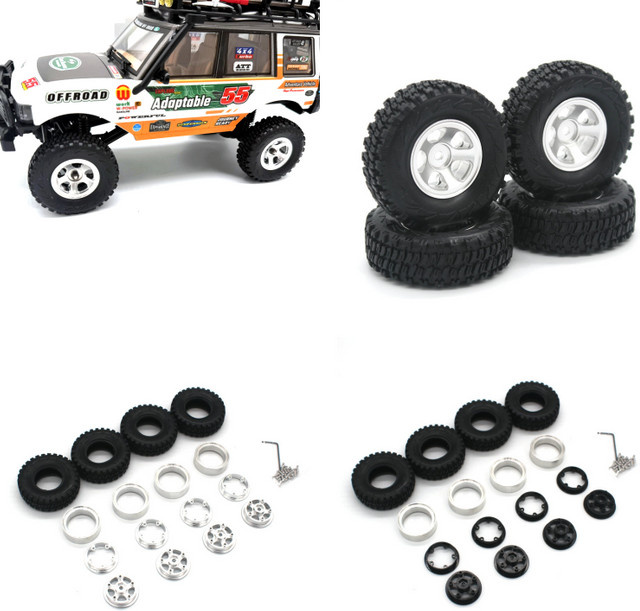 JXC Metallnabe 1/18 LR1801 RC Reifen, Sternförmige Reifenklemme, Zubehör - Bild 1