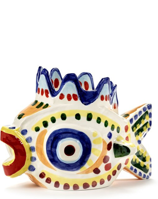 Serax Sicily Vase aus Keramik in Multicolor für Schnittblumen - Bild 1