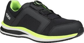 JALAS Halbschuh Tempus 5668 S1P mit BOA-Verschluss in Schwarz, Größe 43 - Bild 1