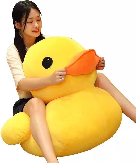 Gelbe Ente Mini Plüsch Puppe, Stofftier, Gelb - Bild 1