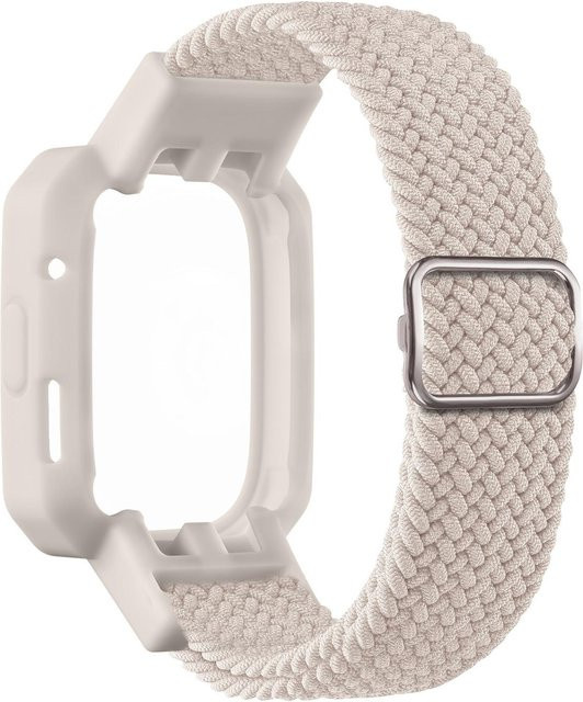 Stern Uhrenarmband Nylon, Weiß, Unisex - Bild 1