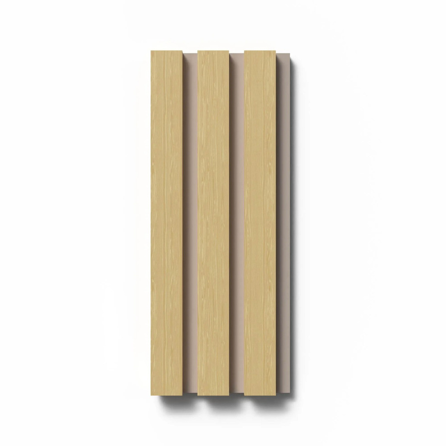 Denpanels Akustikpaneel in Eiche Braun mit beige Filz im skandinavischen Stil, B: 29,5 cm, H: 15 cm - Bild 2