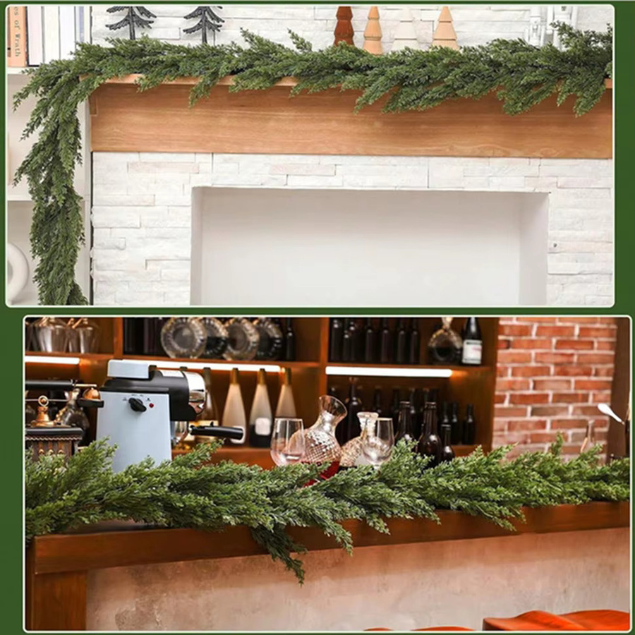 Künstliche Weinreben von XIAOYINMO in Grün zur Dekoration für Hochzeit, Weihnachten und Zuhause - Bild 3