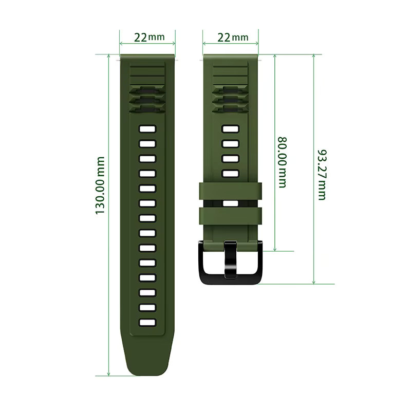 Uhrenarmband Silikon, 22 mm, Unisex, für Amazfit Balance - Bild 2
