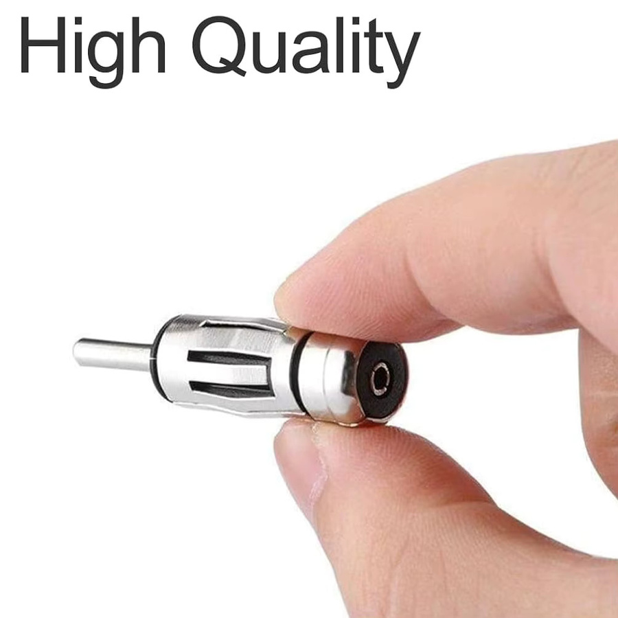 FRHY 10er Set Universeller Auto-Antennenadapter ISO zu DIN in Silber für Fahrzeuginstallationen - Bild 5