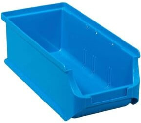 Allit Sichtlagerkasten Gr. 2L in Blau, B: 10,2 cm, T: 21,5 cm, H: 7,5 cm - Bild 1
