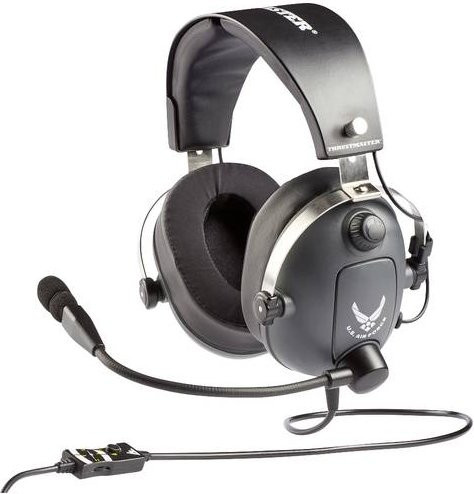 Thrustmaster T.Flight U.S. Air Force Edition DTS Over-Ear Gaming Headset kabelgebunden Stereo Grau - Bild 1
