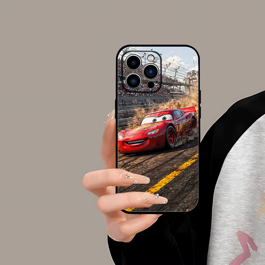 Mesuca Handyhülle Lightning McQueen für iPhone 11 bis iPhone 17 Pro Max in Multicolour - Bild 6