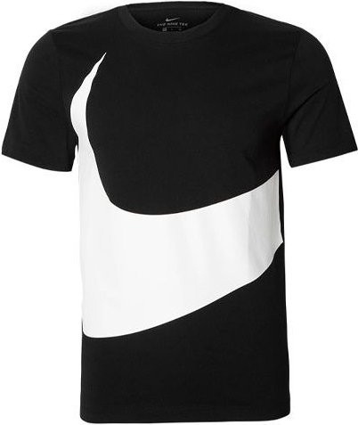 Nike Sportswear Big Swoosh Kurzarm T-Shirt, Herren, Schwarz - Bild 1