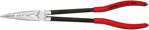 Knipex Montierzange 28 81 280 mit Querprofilen, schwarz atramentiert, Länge: 280 mm - Bild 1