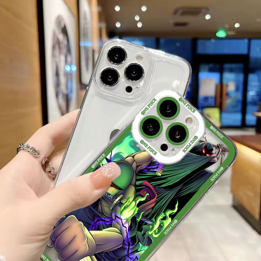 Transparente Handyhülle mit One Piece Motiv für Xiaomi Redmi Note 15 14 13 12 11 11T 11S 10 9 10S 8 Pro Max - Bild 1