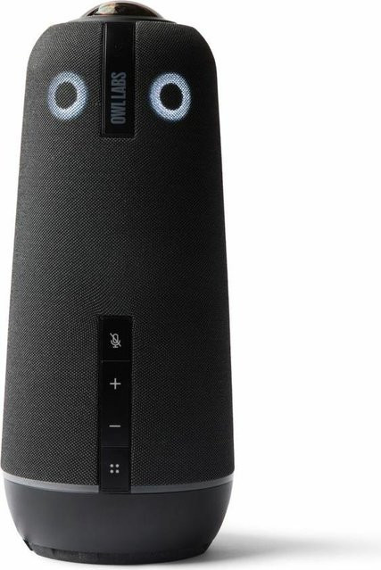 Owl Labs Meeting Owl 4+ 4K UHD Videokonferenzkamera in Anthrazit mit 360 Grad Sichtfeld und Wi-Fi/Ethernet-Anschluss - Bild 2