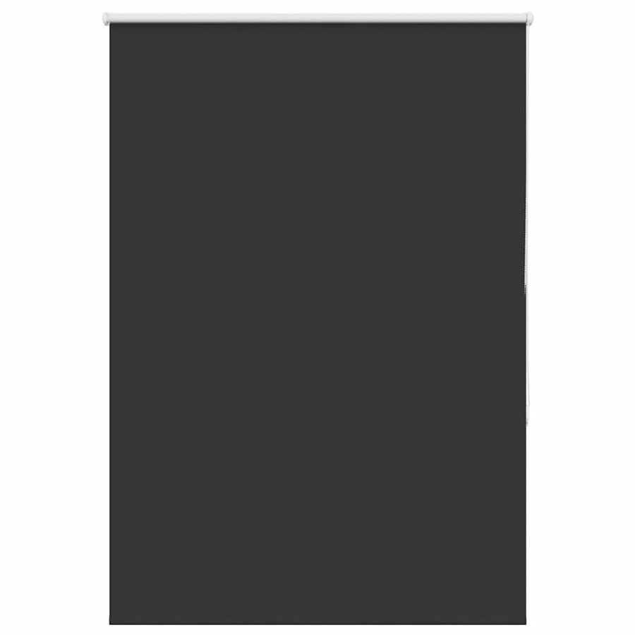 vidaXL Verdunkelungsrollo Schwarz aus Polyester, B: 100 cm, H: 130 cm - Bild 2
