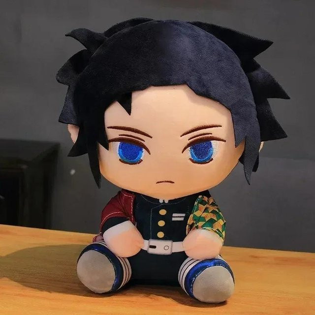 Yiran toy Kimetsu No Yaiba Kamado Tanjirou Neko Zenitsu Kyoujurou, Plüschpuppen, 20cm, ab 14 Jahren - Bild 1