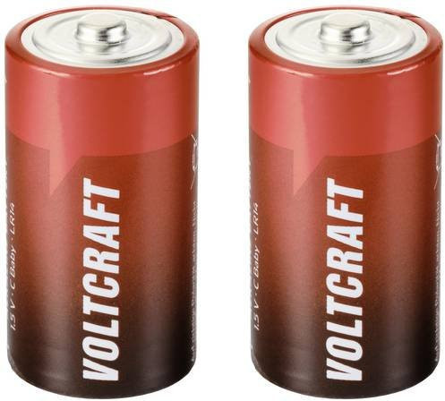 VOLTCRAFT Industrial LR14 Baby C Batterie Alkali-Mangan 1.5V 7500 mAh 2er-Pack - Bild 1