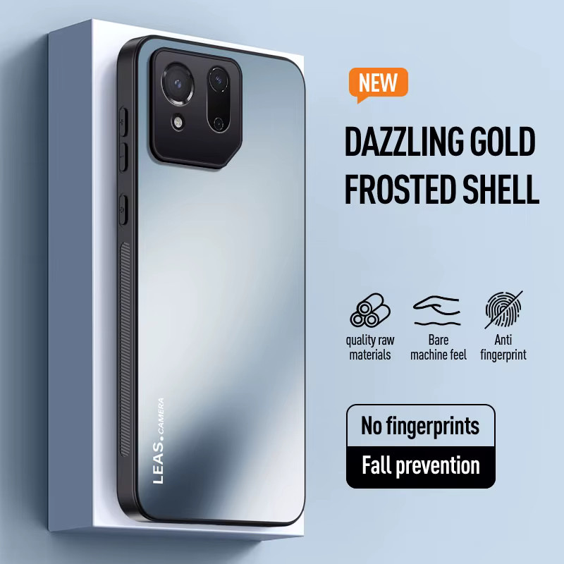 EUCAGR Stoßfeste Handyhülle für Asus ROG Telefon 9, 8, 7 mit matter Rückseite aus TPU und PC, Grau - Bild 2