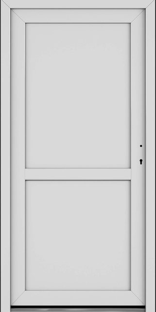Roro Nebeneingangstür OKE Kunststoff Weiß B: 88 cm, H: 198 cm DIN Rechts - Bild 1