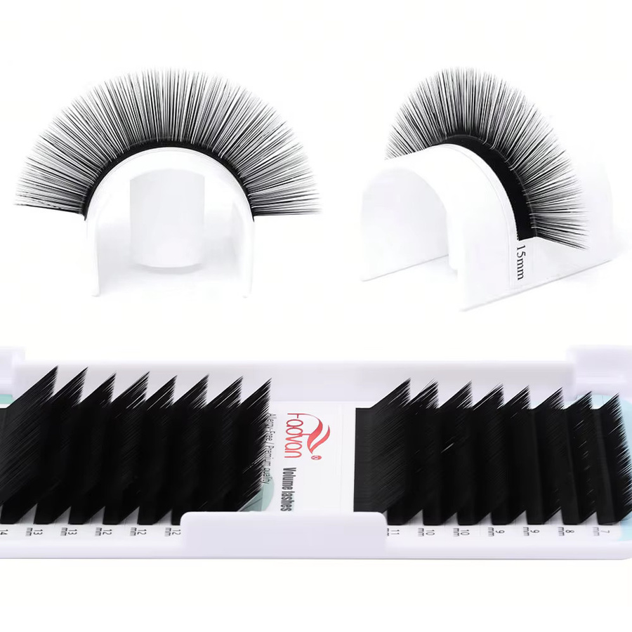 FADVAN Wimpernverlängerung, künstlicher Nerz, Black, Natürlich, Unisex - Bild 5