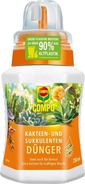 Compo Kakteendünger Flüssigdünger für Kakteen, Sukkulenten und Bonsai, 250 ml - Bild 1