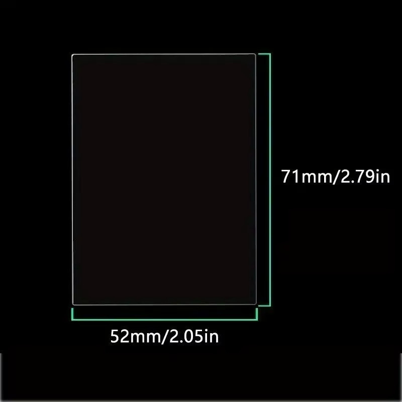 2 Stück Displayschutzfolie aus gehärtetem Glas für Sony A6700 A6400 A6300 A6000, transparent, HD, 9H Härte und kratzfest - Bild 2