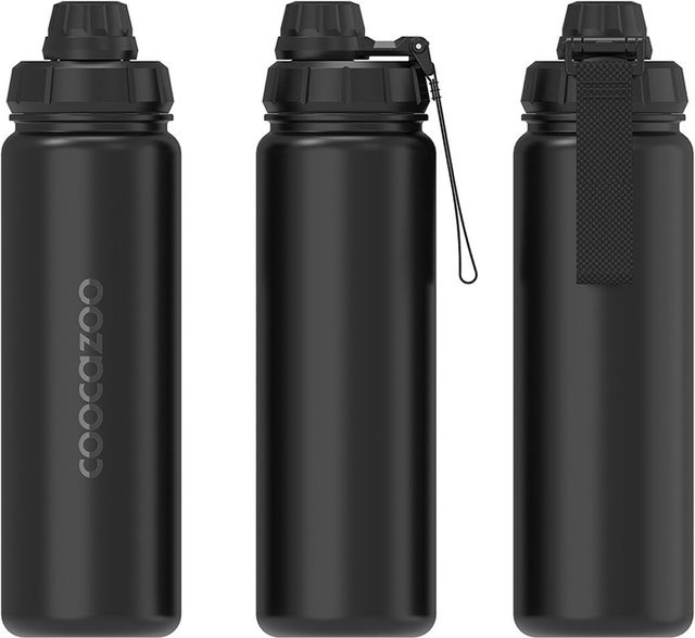 Coocazoo Edelstahl-Trinkflasche Kollektion 2026 Black - Bild 1