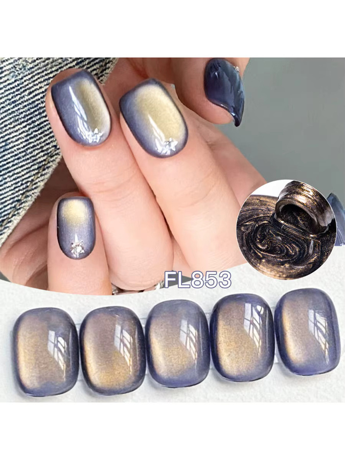 Four Lily Nagellack, Gold, Schimmernd, 10 ml - Bild 6