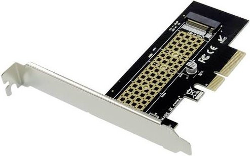 Conceptronic EMRICK M.2-NVMe-SSD-PCIe-Adapter PCIe-Karte in Schwarz - Bild 1