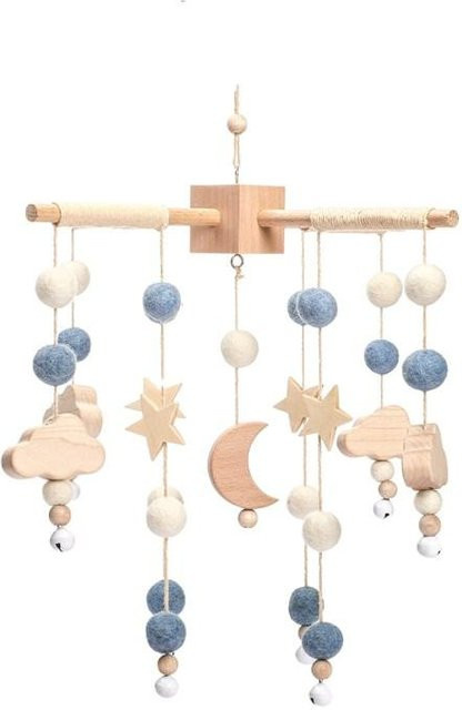 Binchi Outdoor Product Babybett Bettglocke Rassel, Holz, ab 0 Jahre - Bild 1