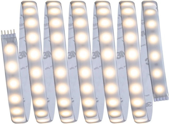 Paulmann MaxLED 500 LED-Streifen Warmweiß Silber/Weiß IP44 15W 2,5 m - Bild 1