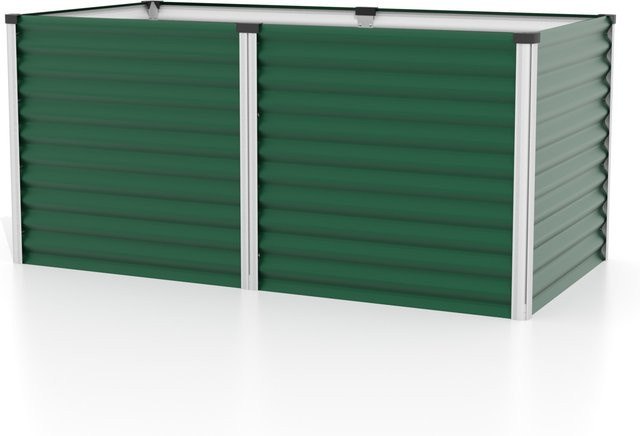 VITAVIA Hochbeet Meta 858 in Seegras/Alu, B/H/L: 96,17 x 86 x 187,68 cm - Bild 1