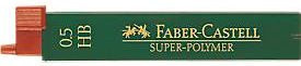 Faber-Castell Super-Polymer Feinminen HB 0,5 mm, 12 Stück, Schwarz und Grün - Bild 2