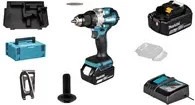Makita Akkubohrschrauber DDF489RTJ mit 18V Akku und Ladegerät aus der LXT Serie - Bild 1