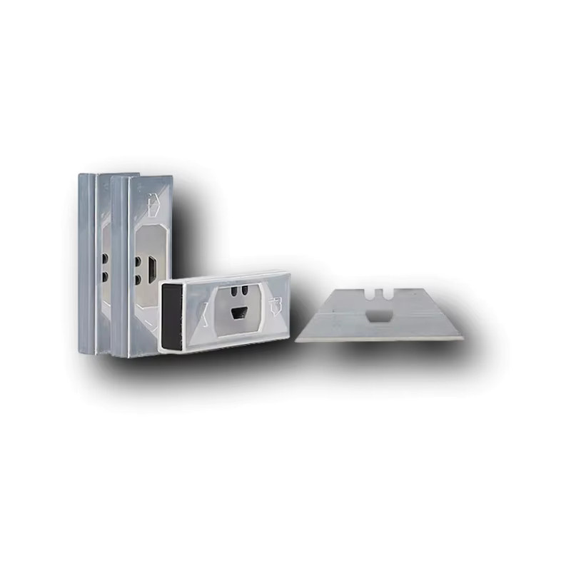 Toughbuilt Universalmesserklingen Kuhhornklingen Trapezförmig aus Stahl in Silber - Bild 2