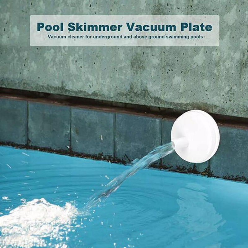Skyfree Schwimmbad Skimmer Adapter Platte für Vakuumschlauch, Farbe: Grau - Bild 4