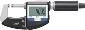 Helios Preisser Bügelmessschraube IP65 0-25mm mit digitaler Spindel Durchmesser 6,5mm in Silber aus Edelstahl - Bild 1