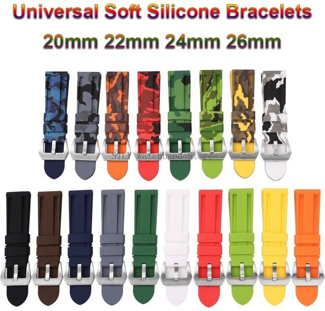 asukaband Uhrenarmband Silikon, Bunt, Unisex - Bild 1