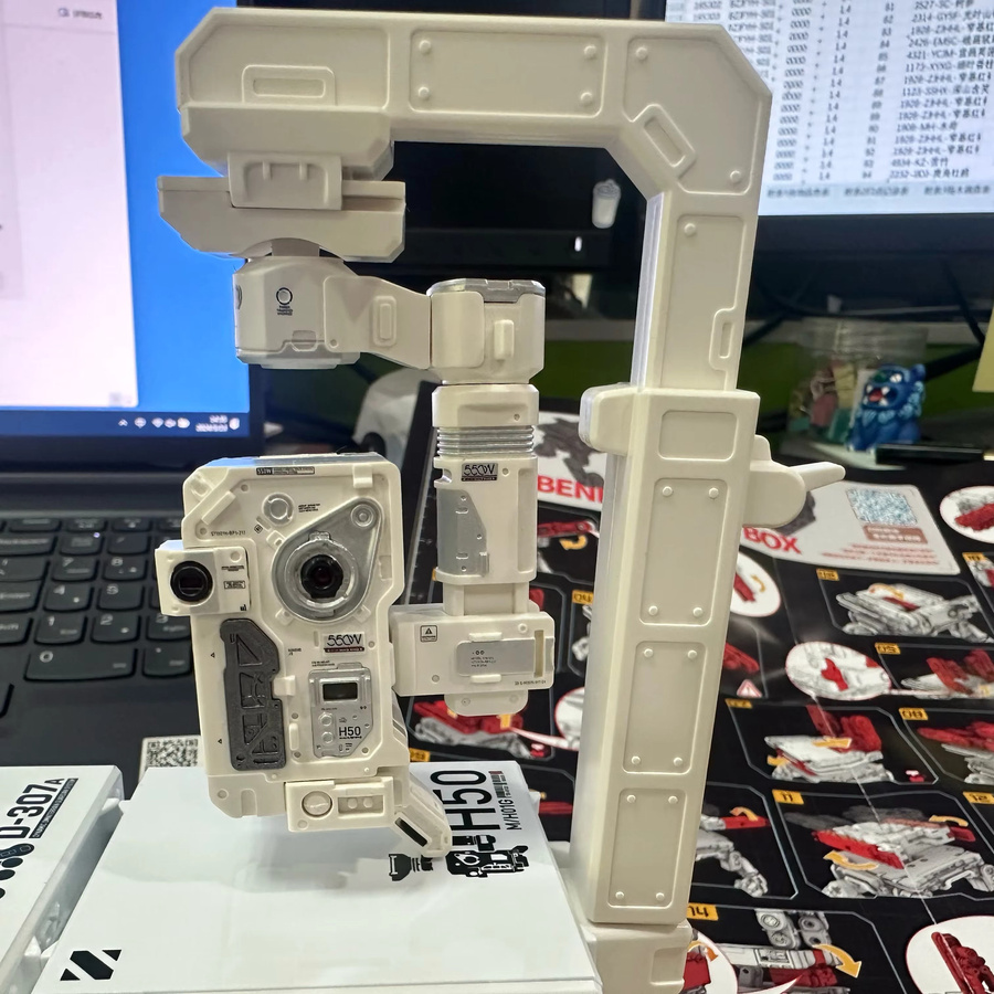 Bandai Ib-06 550c & 550w Deformation Roboter, Actionfigur, Umwandlung in Mecha und Würfel - Bild 5