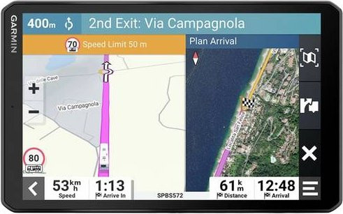 Garmin Camper 895 MT-D Wohnmobil-Navigationsgerät mit 8 Zoll Display in Schwarz - Bild 2