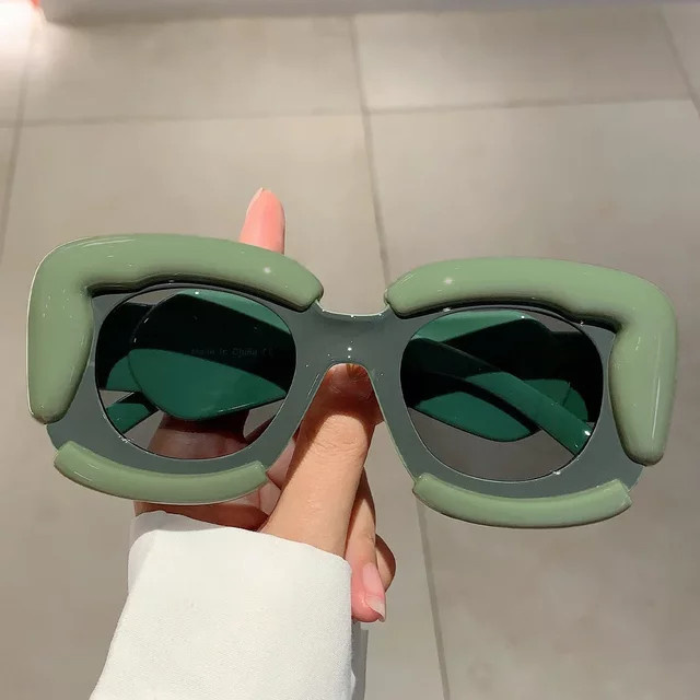 Kampt Sonnenbrille, quadratisch, Vollrand, Kunststoff, Damen - Bild 1
