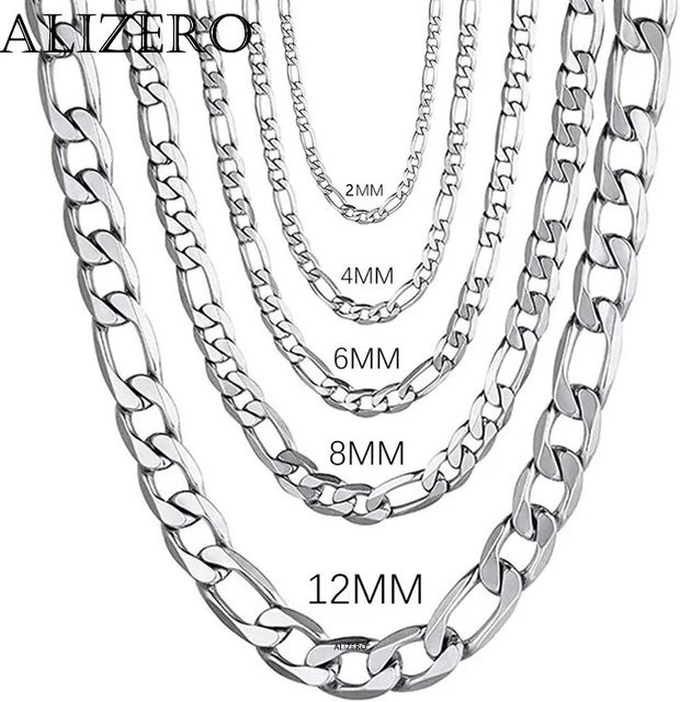 ALIZERO Halskette 925 Silber, Unisex - Bild 1