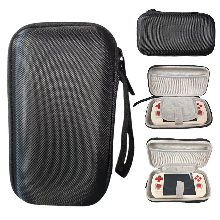Stoßfeste EVA-Aufbewahrungstasche für Ayaneo Pocket Air Mini und Ayaneo Air Mini Handheld-Konsolen in Schwarz - Bild 4