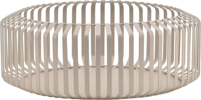 Mömax Dekoschale Jana in Beige aus Metall, Durchmesser: 27 cm - Bild 1