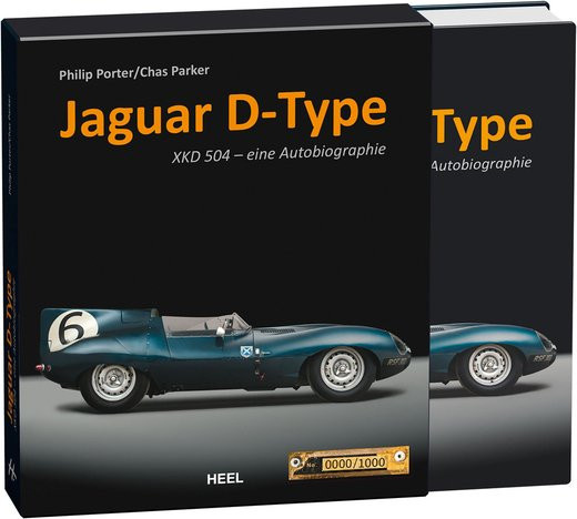 Jaguar D-Type. Die Autobiografie von XKD 504, Gebundene Ausgabe, Philip Porter / Chas Parker, limitiert - Bild 1