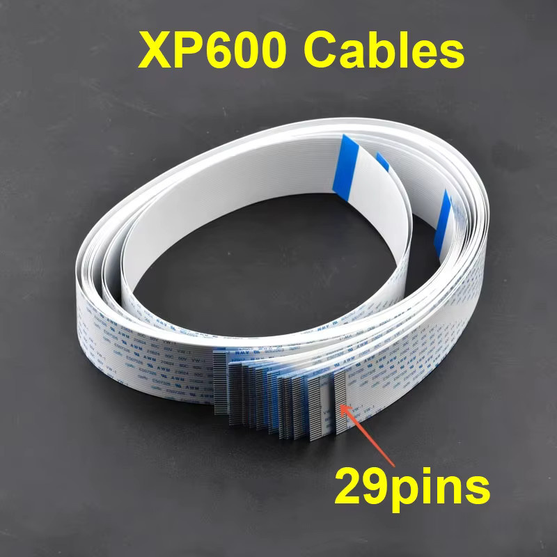 10 Stück Epson 29-poliges FFC Flachdatenkabel in Weiß für Mimaki TX800 TX820 XP600 Solvent UV Flachbettdrucker und DX10 Druckköpfe - Bild 2