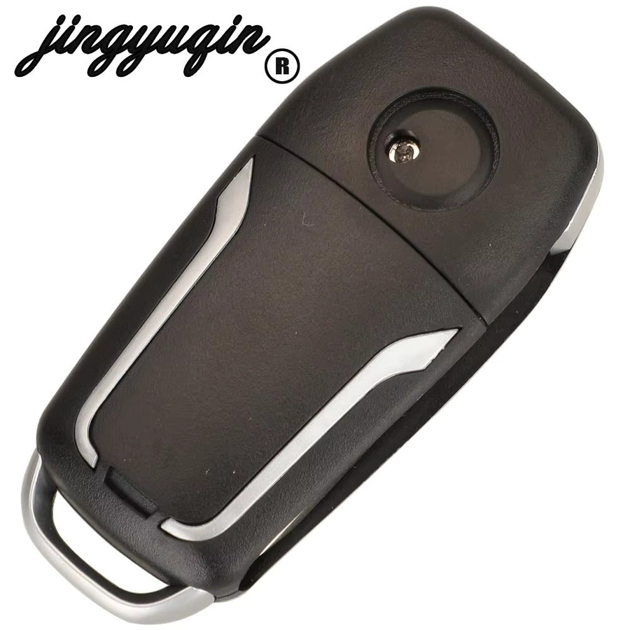 Jingyuqin Modifizierter Fernschlüssel für Ford Explorer Focus Edge Escape Ranger Mustang Flex Mercury Lincoln, Farbe: Schwarz, 315/433 MHz, CWTWB1U331 - Bild 3