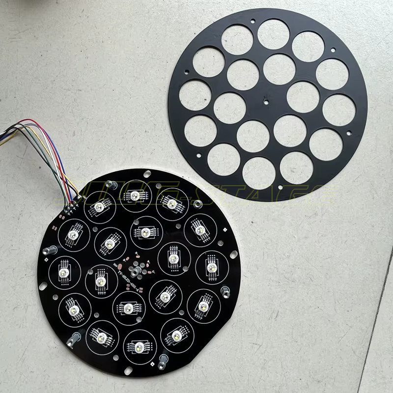 LED-Par-Panel Ersatzteil für Innenbereich, RGBW, 18x10W, Schwarz - Bild 5